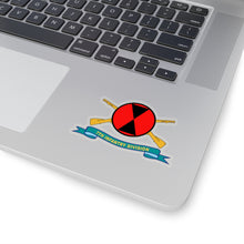 Load image into Gallery viewer, Kiss-Cut Stickers - Army - 7th Infantry Division - SSI w Br - Ribbon X 300