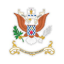 Load image into Gallery viewer, Kiss-Cut Stickers - 16th Infantry Regiment - SEMPER PARATUS X 300
