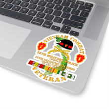 Load image into Gallery viewer, Kiss-Cut Stickers - Army - Vietnam Combat Veteran w 25th Military Police Co w 25th ID X 300
