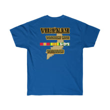 Load image into Gallery viewer, Unisex Ultra Cotton Tee - 5th Special Forces Group (Airborne) Beret/Dagger - Vietnam Veteran with Vietnam Map