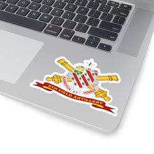 Load image into Gallery viewer, Kiss-Cut Stickers - Army - 8th Field Artillery w Br - Ribbon