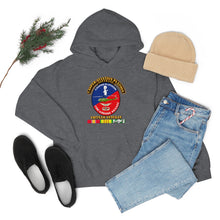 Load image into Gallery viewer, Unisex Heavy Blend™ Hooded Sweatshirt - Army - Casper Aviation Platoon - Vietnam Veteran - w Txt