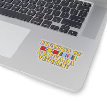 Load image into Gallery viewer, Kiss-Cut Stickers - Army - Grenada Invasion Veteran w EXP SVC