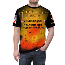 Load image into Gallery viewer, AOP - Army - Operation Provide Comfort - 31M - 44th Signal Bn - US Army - Veteran with Back Light - Blk Front/back/left Right