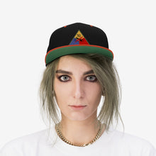 Load image into Gallery viewer, Unisex Flat Bill Hat - 761st Tank Battalion SSI w Name Tape