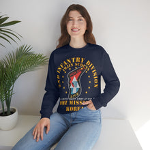 Load image into Gallery viewer, Unisex Heavy Blend Crewneck Sweatshirt - Army - 2nd Infantry Division - ImJin Scout -DMZ Missions