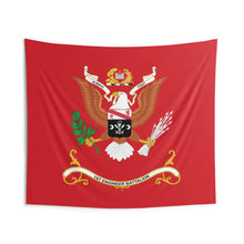 Load image into Gallery viewer, Indoor Wall Tapestries - 1st Engineer Battalion Colors - ALWAYS FIRST - Battalion Colors Tapestry