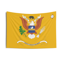 Load image into Gallery viewer, Indoor Wall Tapestries - 2nd Battalion, 8th Cavalry Regiment - (Honor and Courage) - Regimental Colors Tapestry
