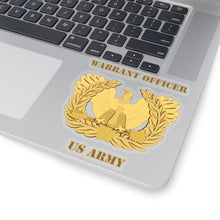Load image into Gallery viewer, Kiss-Cut Stickers - Army - Emblem - Warrant Officer