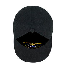Load image into Gallery viewer, 2nd Infantry Division - Second to None. Denim Black Baseball Hat