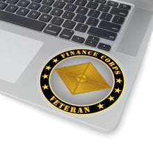 Load image into Gallery viewer, Kiss-Cut Stickers - Army - Finance Corps Veteran