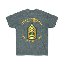 Load image into Gallery viewer, Unisex Ultra Cotton Tee - Army - First Sergeant - 1SG - Retired