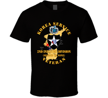 Load image into Gallery viewer, Army Korea Service Veteran — 2nd Infantry Division "Second to None" Classic Tee