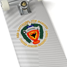 Load image into Gallery viewer, Kiss-Cut Stickers - USMC - 3rd Battalion, 4th Marines - The Bull