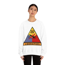Load image into Gallery viewer, Unisex Heavy Blend Crewneck Sweatshirt - Army - 20th Armored Division - Liberators wo Txt