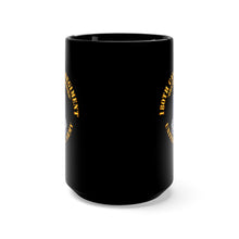 Load image into Gallery viewer, Black Mug 15oz - Army - 180th Cavalry Regiment - Oklahoma Warriors - US Army X 300