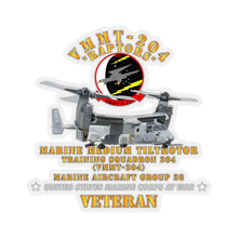 Load image into Gallery viewer, Kiss-Cut Stickers - USMC - Marine Medium Tiltrotor Training Squadron 204 (VMMT-204)