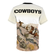 Load image into Gallery viewer, AOP - Old West Cowboys Wrangling the Herd w Text