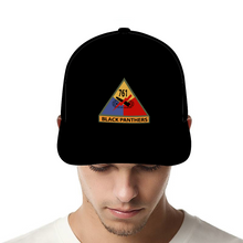 Load image into Gallery viewer, 761st Tank Battalion SSI w Name Tape AOP Unisex Adjustable Curved Bill Baseball Hat