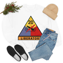 Load image into Gallery viewer, Unisex Heavy Blend Crewneck Sweatshirt - Army - 20th Armored Division - Liberators wo Txt