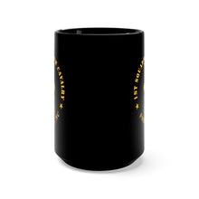 Load image into Gallery viewer, Black Mug 15oz - Army - 1st Squadron, 38th Cavalry - Fort Bragg, NC w DUI - Cav Branch wo Bck X 300