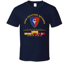 Load image into Gallery viewer, Army - 38th Infantry Division with  WWII (Pacific Theater) Service Ribbons - T Shirt, Premium and Hoodie
