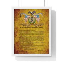Load image into Gallery viewer, Premium Framed Vertical Poster - Emancipation Proclamation - January 1, 1863