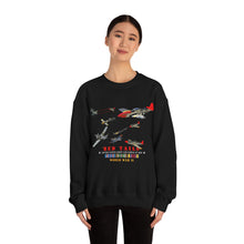 Load image into Gallery viewer, Unisex Heavy Blend Crewneck Sweatshirt - Army - AAC - 332nd Fighter Group - Red Tails - At War