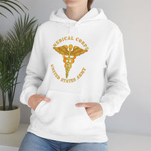 Load image into Gallery viewer, Unisex Heavy Blend™ Hooded Sweatshirt - Army - Medical Corps - US Army