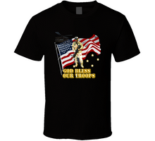 Load image into Gallery viewer, Emblem - Army - God Bless Our Troops - T-Shirts - Classic