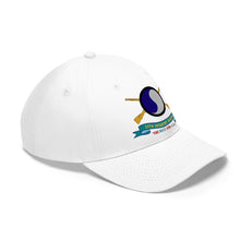 Load image into Gallery viewer, Twill Hat - Army - 29th Infantry Division - Shoulder Patch - The Blue and Gray w Br - Ribbon - Hat - Direct to Garment (DTG) - Printed