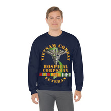 Load image into Gallery viewer, Unisex Heavy Blend Crewneck Sweatshirt - USN - USMC - Vietnam Combat Veteran Hospital Corpsman X 300