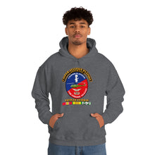 Load image into Gallery viewer, Unisex Heavy Blend™ Hooded Sweatshirt - Army - Casper Aviation Platoon - Vietnam Veteran - w Txt