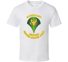 Load image into Gallery viewer, Specialist - E4 - w Text - Retired - T-Shirts - Classic