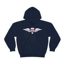 Load image into Gallery viewer, Unisex Heavy Blend Hooded Sweatshirt - Army - Parachute Rigger Cloth Wo Txt