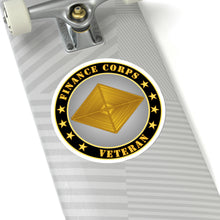 Load image into Gallery viewer, Kiss-Cut Stickers - Army - Finance Corps Veteran