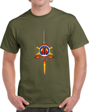 Load image into Gallery viewer, Army - 56th Field Artillery Command - Ssi W Br - Ribbon W Pershing - Firing Classic T Shirt