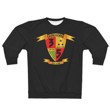Load image into Gallery viewer, AOP Unisex Sweatshirt - USMC - 3rd Battalion, 5th Marines - Dark Horse wo Txt