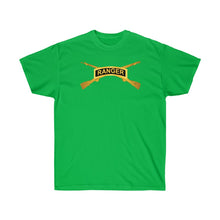 Load image into Gallery viewer, Unisex Ultra Cotton Tee - Ranger - Airborne Infantry Front - Back - Mass Tactical Airborne Operation