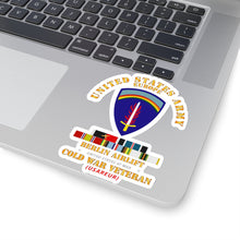 Load image into Gallery viewer, Kiss-Cut Stickers - Army - US Army Europe - Berlin Airlift w COLD EXP Occp Airplane Svc