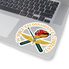 Load image into Gallery viewer, Kiss-Cut Stickers - USMC - 1st Force Recon Company wo FMF PAC -BckGrd