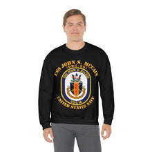 Load image into Gallery viewer, Unisex Heavy Blend Crewneck Sweatshirt - USS John S. McCain (DDG-56)