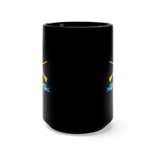 Load image into Gallery viewer, Black Mug 15oz - Army - 5th Infantry Division - SSI w Br - Ribbon X 300