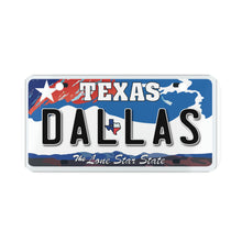 Load image into Gallery viewer, Mini License Plate - Texas - Dallas