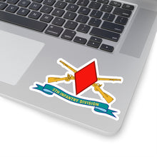 Load image into Gallery viewer, Kiss-Cut Stickers - Army - 5th Infantry Division - SSI w Br - Ribbon X 300