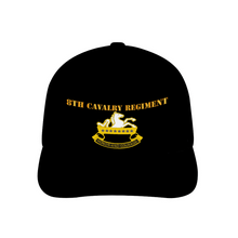 Load image into Gallery viewer, Custom All Over Print Unisex Adjustable Curved Bill Baseball Hat - Army - 8th Cavalry Regiment - Hat
