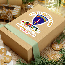 Load image into Gallery viewer, Kiss-Cut Stickers - Army - US Army Europe - Berlin Airlift w COLD EXP Occp Airplane Svc