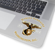 Load image into Gallery viewer, Kiss-Cut Stickers - Marine Barracks - Washington, D.C 1801 X 300