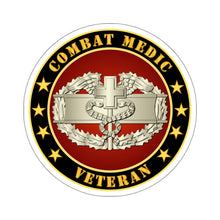 Load image into Gallery viewer, Kiss-Cut Stickers - Army - Combat Medic Veteran