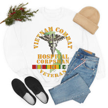 Load image into Gallery viewer, Unisex Heavy Blend Crewneck Sweatshirt - USN - USMC - Vietnam Combat Veteran Hospital Corpsman X 300